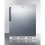 SUMMIT APPLIANCE DIV. Summit-ADA Comp All-Refrigerator For Freestanding Use, , S/S Door, , Lock FF6LW7SSTBADA